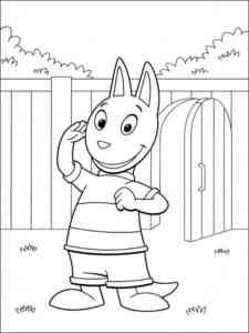 Funny Austin coloring page