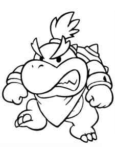 Baby Bowser coloring page