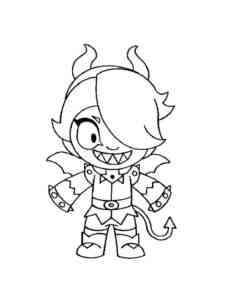 Colette Brawl Stars 4 coloring page