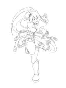 Rena Elsword coloring page