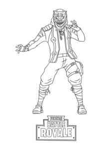 Drift Fortnite coloring page