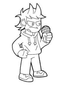 Tord Friday Night Funkin coloring page