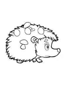 Little Hedgehog coloring page