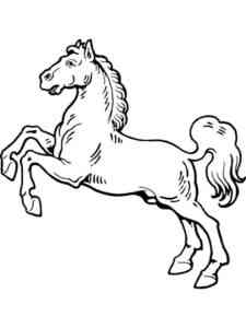 Large Horse coloring page