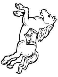 Little Horse coloring page