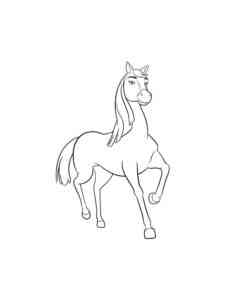 Horse Walk coloring page