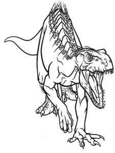 Predator Indoraptor coloring page