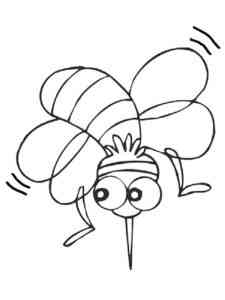 Mosquito Insect coloring page