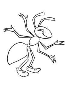 Cartoon Ant coloring page