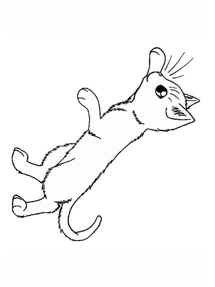 Little Kitten coloring page