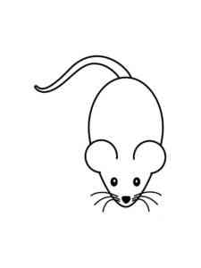 Mouse Toy coloring page