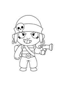 Penny Brawl Stars 4 coloring page