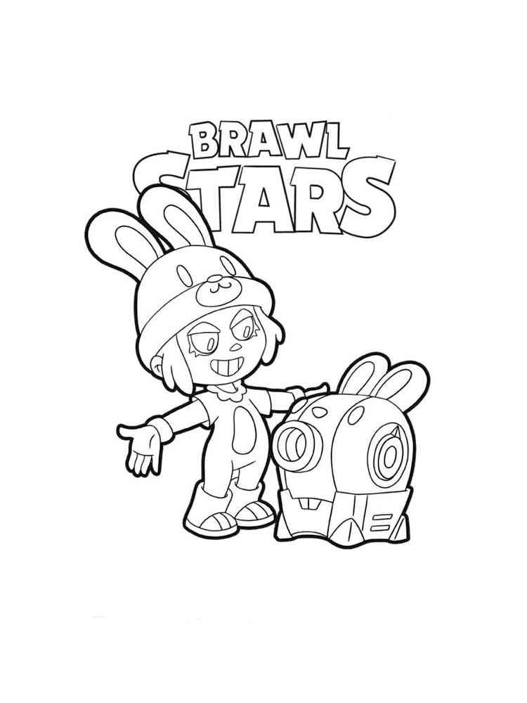 Penny Brawl Stars 5 coloring page