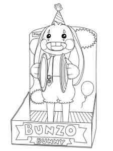 Bunzo Bunny Toy coloring page