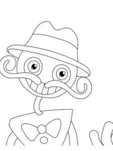 Funny Daddy Long Legs coloring page