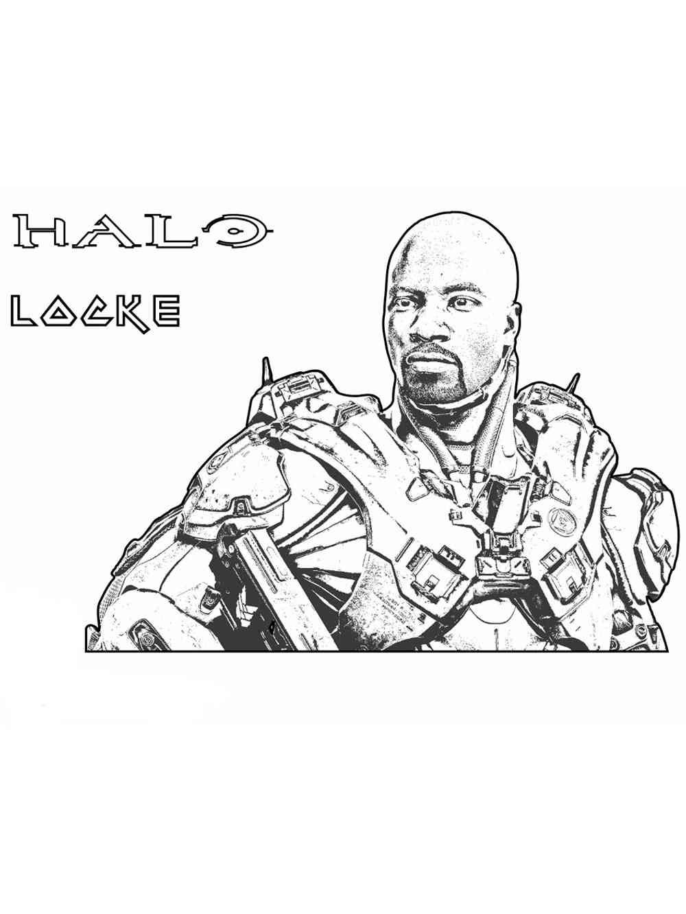 Locke Halo coloring page