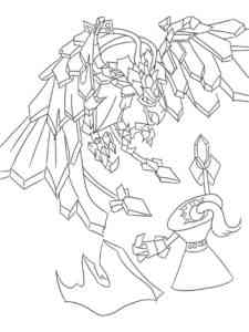 Anivia League Of Legends coloring page