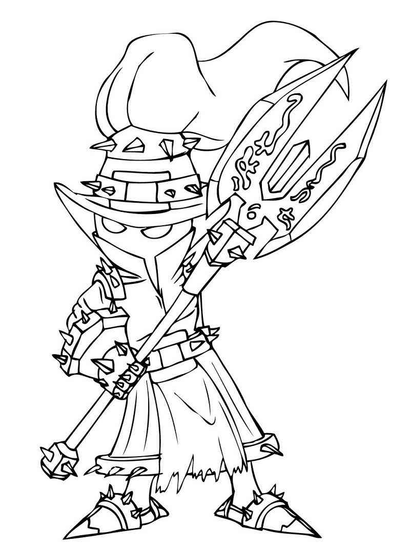 Veigar League Of Legends coloring page