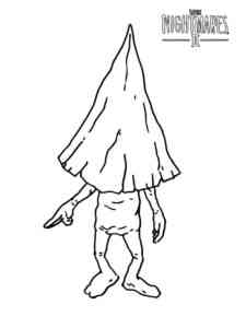 Nomes Little Nightmares coloring page