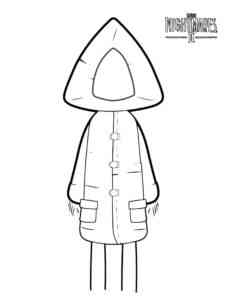Little Nightmares Six coloring page