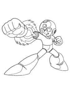 Super Mega Man coloring page