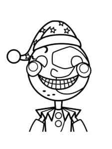 Moondrop Face coloring page