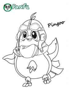 Pingoo Panfu coloring page