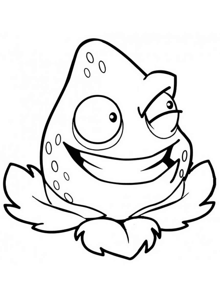 Strawburst from Plants vs. Zombies coloring page
