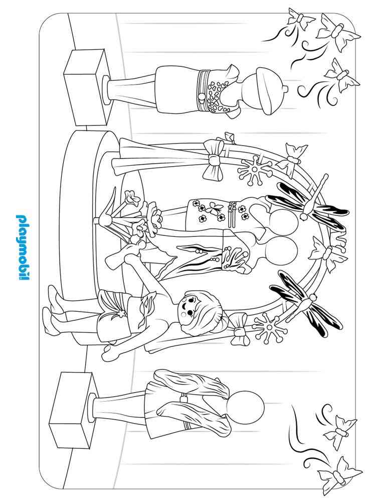 Designer Playmobil 1 coloring page