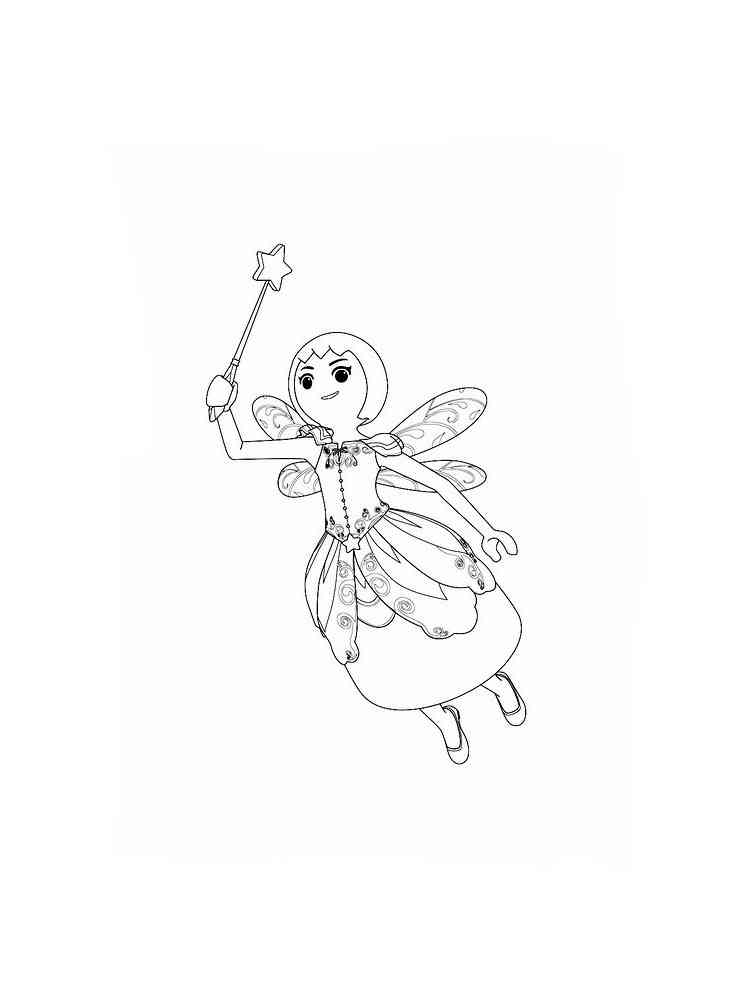 Fairy Playmobil coloring page