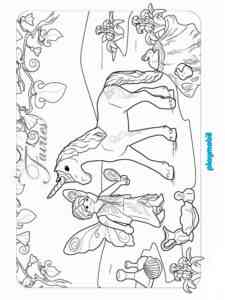 Fairies Playmobil coloring page