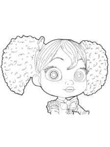 Poppy Playtime Portrait coloring page