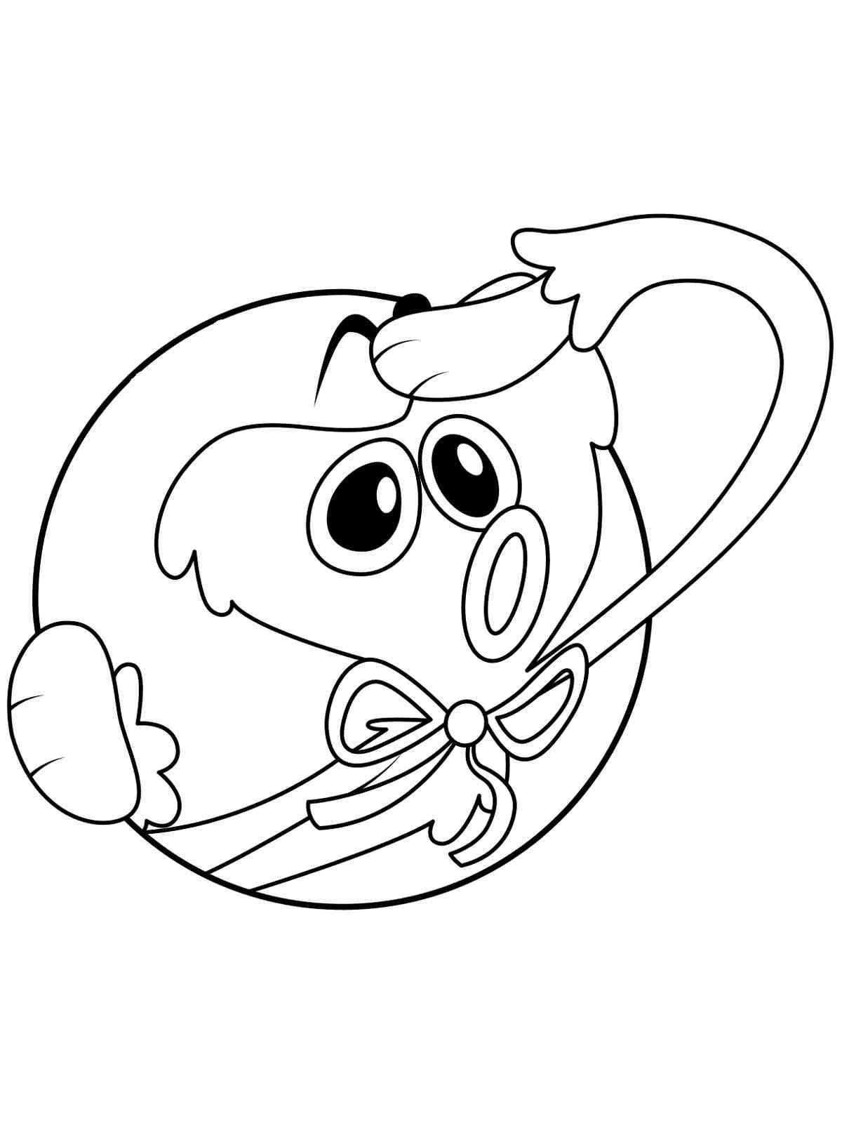 Poppy Playtime Huggy Wuggy 2 coloring page