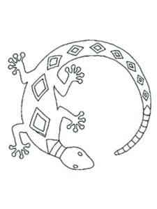 Reptile 8 coloring page