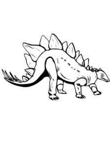 Wuerhosaurus coloring page