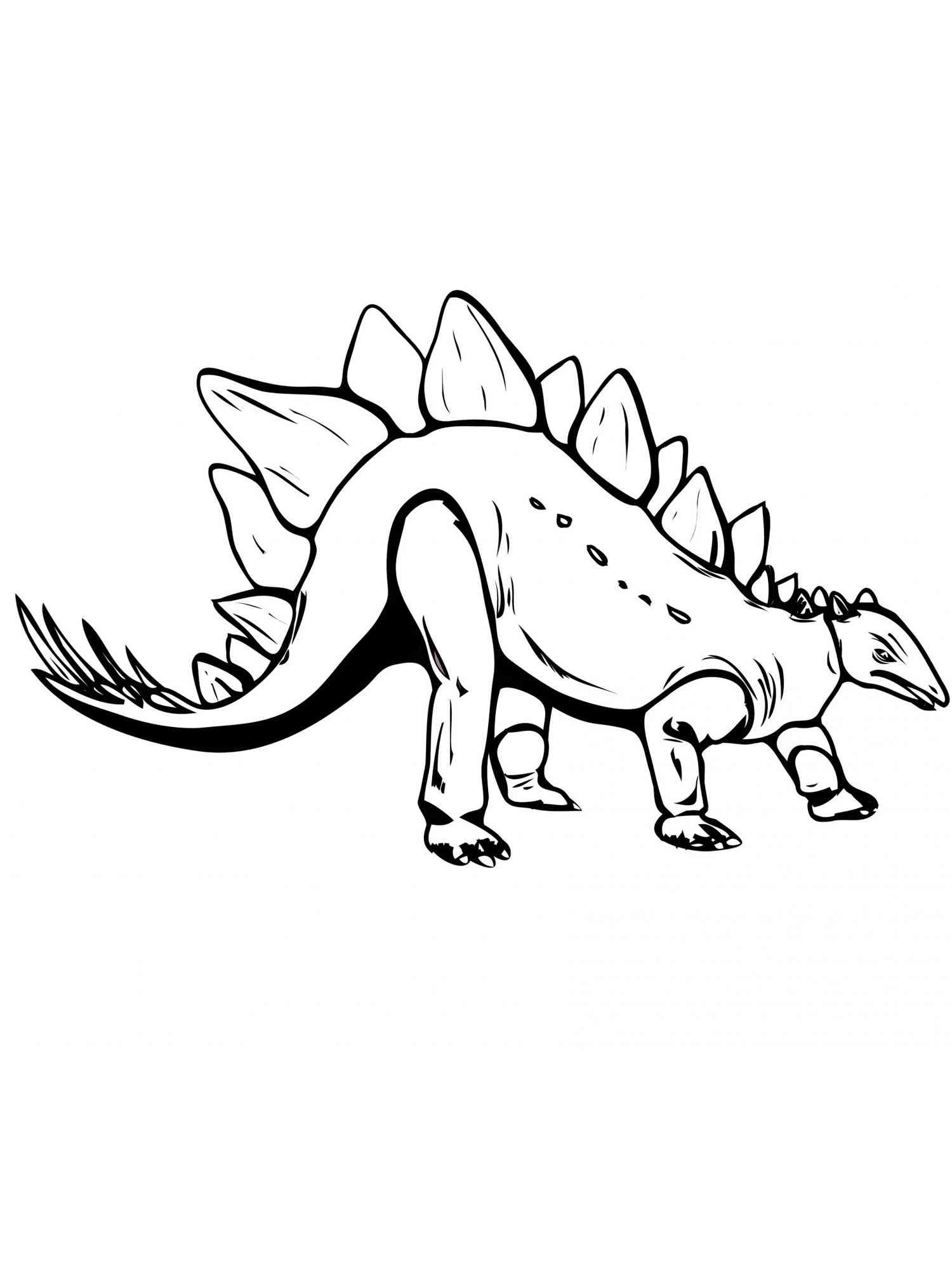 Wuerhosaurus coloring page