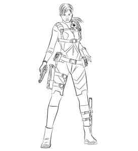 Resident Evil coloring pages
