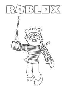 Avatar Roblox coloring page