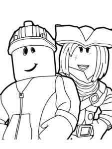 Roblox for Kids coloring page