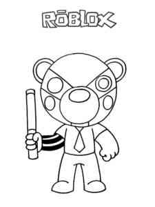Roblox Badgy coloring page