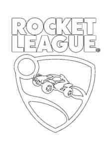 Rocket League Game coloring page