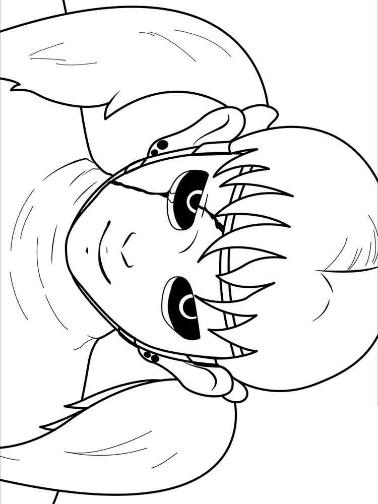 Sally Face 2 coloring page