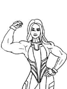 Strong She-Hulk Fortnite coloring page