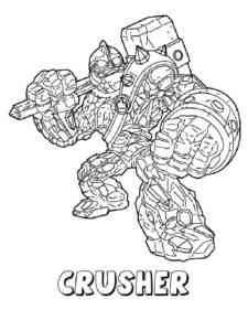 Crusher from Skylanders Giants coloring page