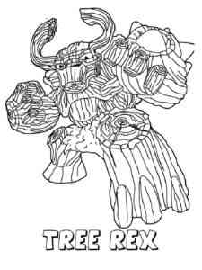 Tree Rex from Skylanders Giants coloring page