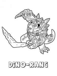 Dino-Rang from Skylanders Giants coloring page