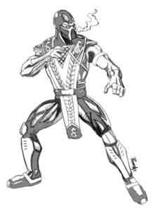 Strong Sub-Zero coloring page