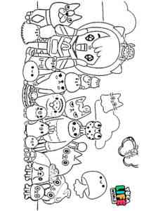 Cool Toca Life World coloring page