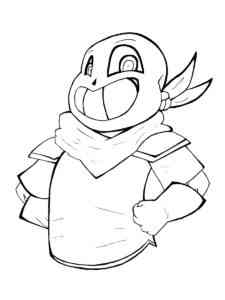Lovely Sans Undertale coloring page