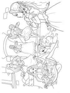 Barbie and the Three Musketeers 6 coloring page